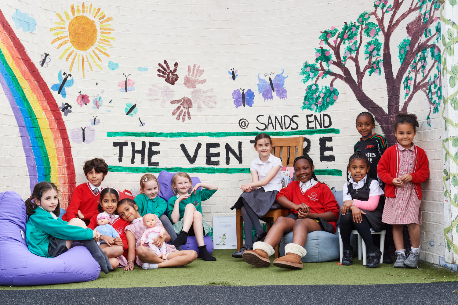 Children enjoying the after school club at SEAPIA